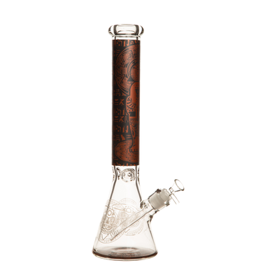 16" Mesoamerican Glass Beaker