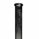 16" Vintage Chrome Glass Bong