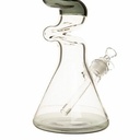 17" Squiggly Wiggly Glass Bong