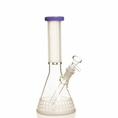 10" Insane Frosted Star Glass Bong