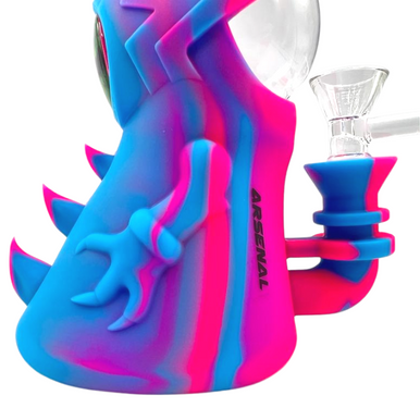 7" Arsenal Cyclops Guardian Silicone Bong