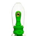8" Monster Double-Filter Silicone Water Pipe