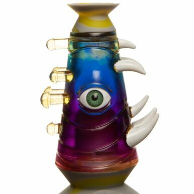 8" Monster Pincer Silicone Water Pipe