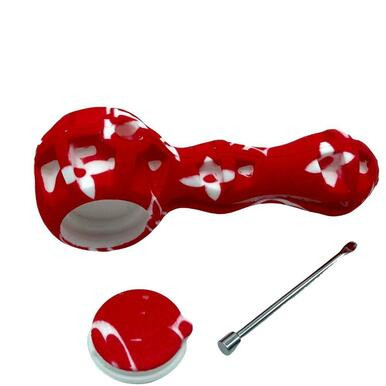 4" Designer Silicone Hand pipe