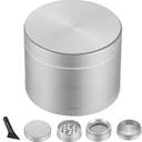 4-Piece Aluminium Grinder w/ dotted grip