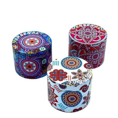 Arsenal Aztec Print 55mm 4-Piece Grinder