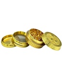 Arsenal Gold Danger 66mm 4-Piece Grinder