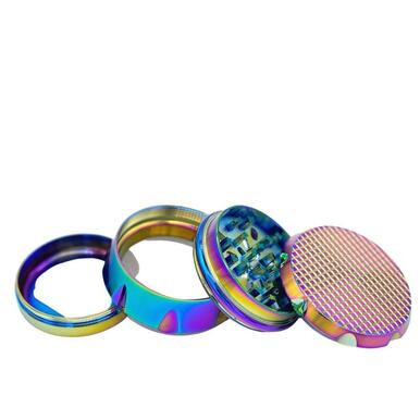 Arsenal Rainbow Grid 63mm 4-Piece Grinder