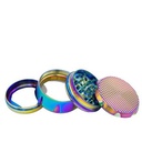 Arsenal Rainbow Grid 63mm 4-Piece Grinder