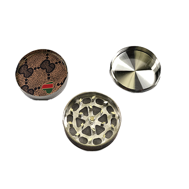 Assorted Patches 52mm 3-Piece Grinder