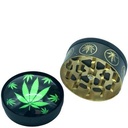 Crystal Top 52mm 3-Piece Grinder
