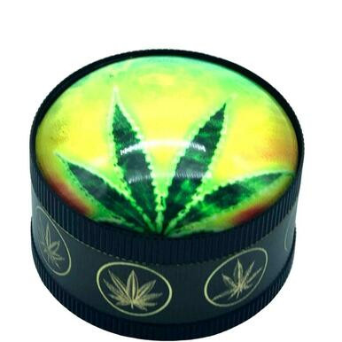 Crystal Top 52mm 3-Piece Grinder