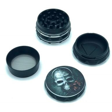Dark Skull 63mm 4-Piece Grinder