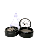 Genie 55mm 4-Piece Grinder with Easy Fill Cone Attachment