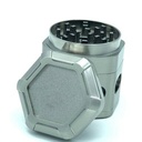 Hexagon 60mm 4-Piece Grinder