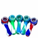 4" Silicone Fandom Hand Pipe