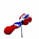 4.8" Silicone Skull Hand Pipe