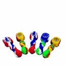4.8" Silicone Skull Hand Pipe
