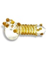 5" Cartel Crystal Swirl Spoon Pipe - 5ct