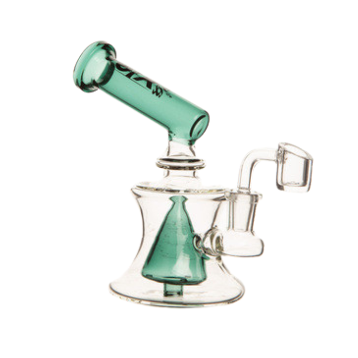 6" 6iX Glass Pyramid Dome Rig w/ Banger