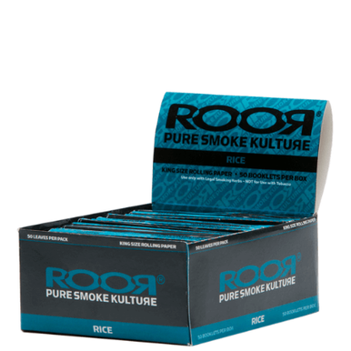 RooR King Size Rice Rolling Papers - 50ctRooR King Size Rice Rolling Papers - 50ct