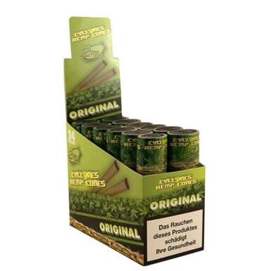 Cyclones Hemp Cones with Dank 7 Tips - 24ct