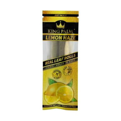 King Palm Lemon Haze Mini Rolls - 20ct