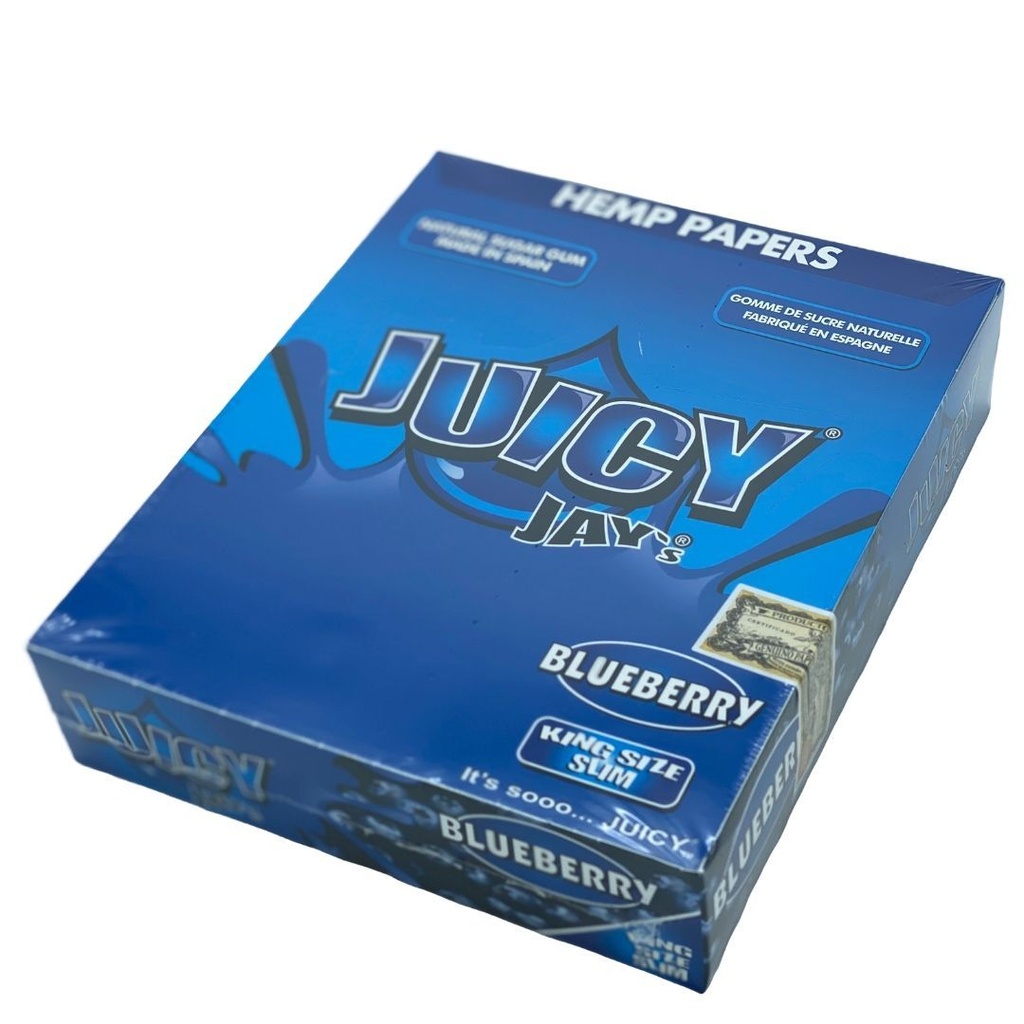 Juicy Jay's King Size Slim Flavoured Papers - 24ct