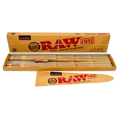 RAW Lean Pre-rolled Cones - 20ct