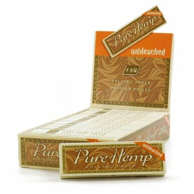 Pure Hemp Unbleached 1 1/4 Rolling Papers - 25ctPure Hemp Unbleached 1 1/4 Rolling Papers - 25ct