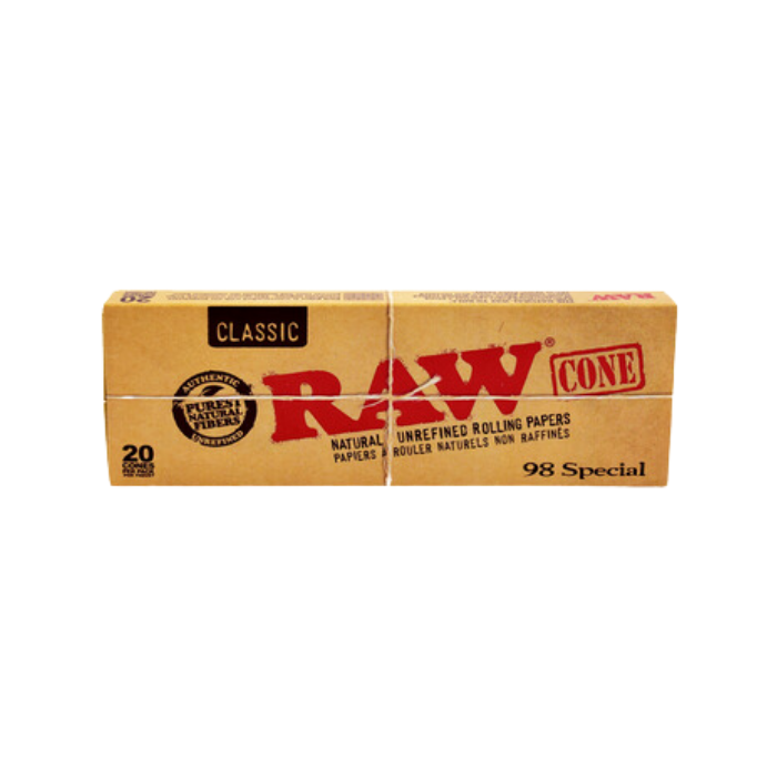 RAW 98 Special Pre-rolled Cones - 20ctRAW 98 Special Pre-rolled Cones - 20ct