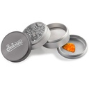 Beamer Crown Logo Aircraft Grade 4pc 63mm Aluminum  Grinder with Guitar Pick