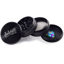 Beamer Crown Logo Aircraft Grade 4pc 63mm Aluminum  Grinder with Guitar Pick