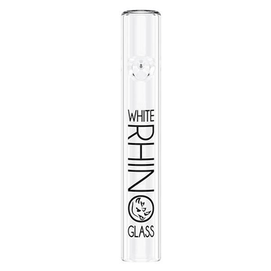 White Rhino Glass Steam Roller - 49ctWhite Rhino Glass Steam Roller - 49ct