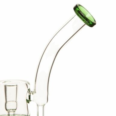 12" 5mm Five Step Glass Percolator Rig