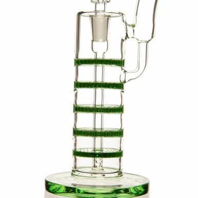 12" Penta Layer Honeycomb Percolator Rig