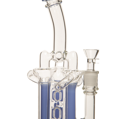 14" 5mm Linear Conduit Glass Rig