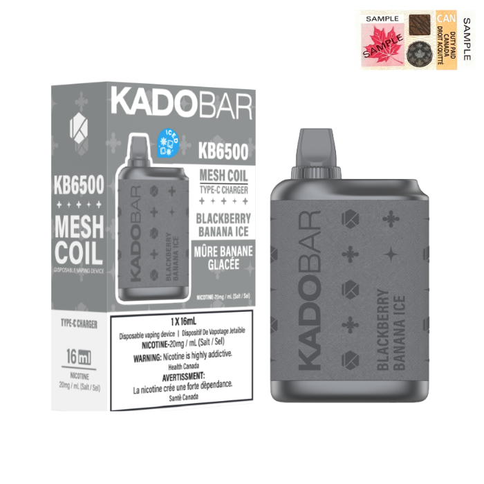 KadoBar 6500 Disposable Vape - 5ct