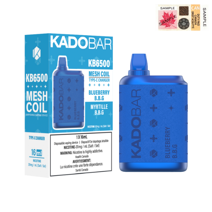 KadoBar 6500 Disposable Vape - 5ct