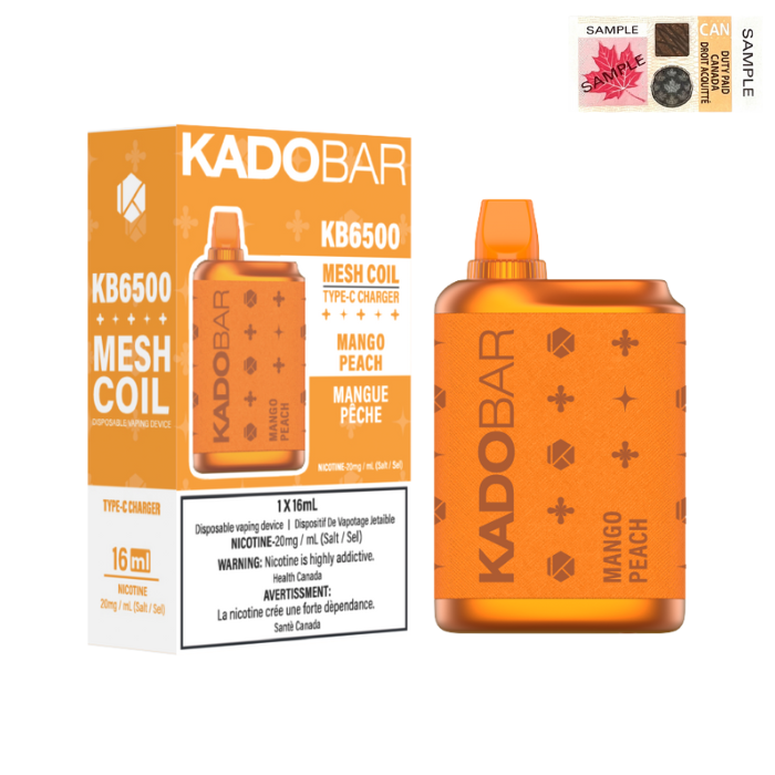 KadoBar 6500 Disposable Vape - 5ct