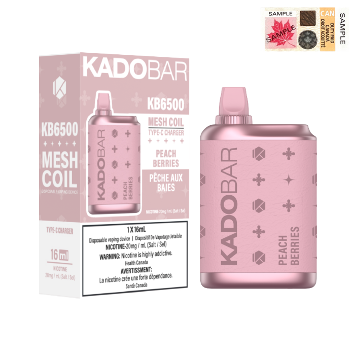 KadoBar 6500 Disposable Vape - 5ct