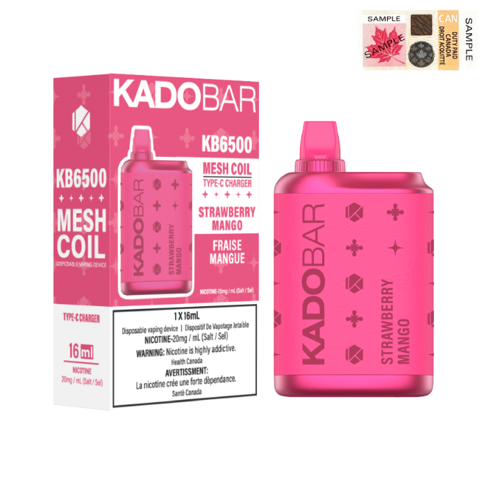 KadoBar 6500 Disposable Vape - 5ct