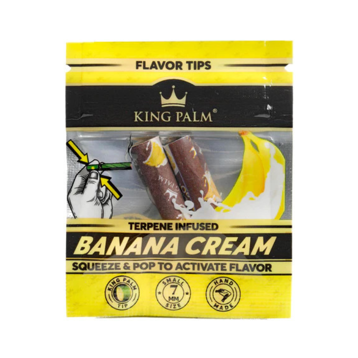 King Palm Filters 7mm Filters Banana Cream - 50ct