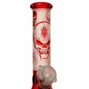 10" 5mm Frosted Demon Glass Bong