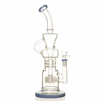 16" Centrum Ring Percolator Rig Clear