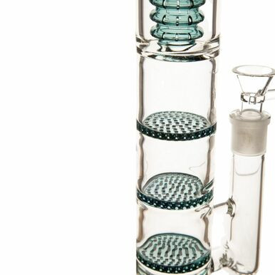 18" Quad Pumper Glass Rig