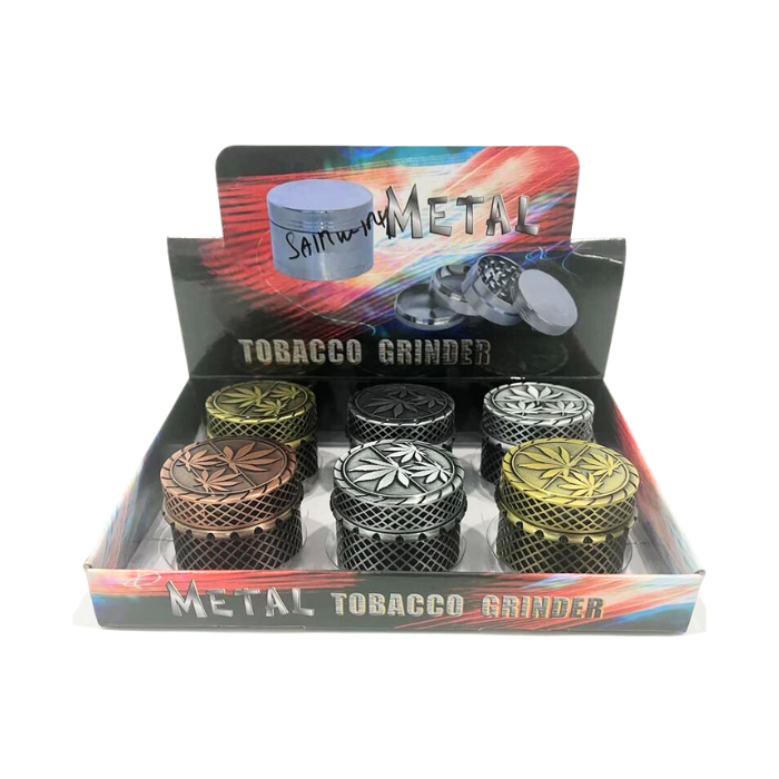 Trio Leaf 55mm 4-Piece Grinder