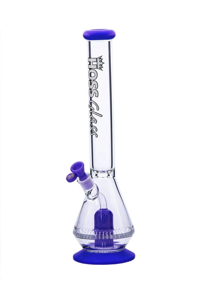 Hoss Glass 18" Honeycomb Beaker With Removable Parts