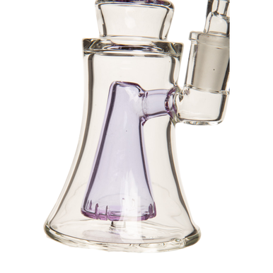 6" 5mm Pyramid Scheme Glass Rig