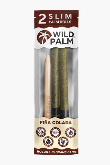 Wild Palm 2 Slim Rolls - 20ct